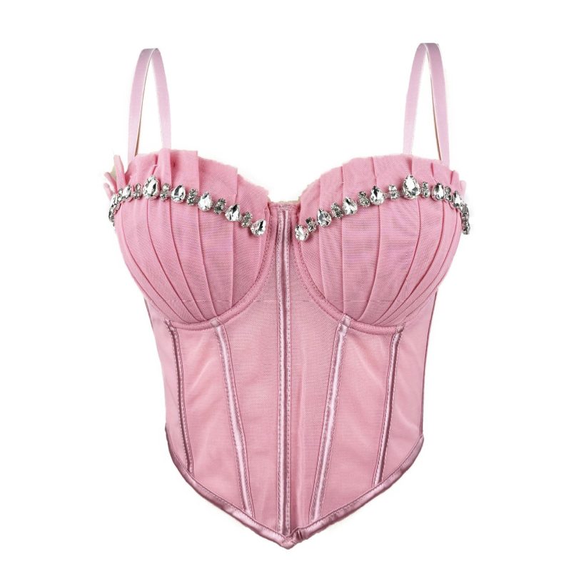 Y2k Tops Shirts for Women Clothing Camis Tees Tank Top Women Clothes Sexy Corset Hotsweet Party Club Stage Show Underwear - Image 24