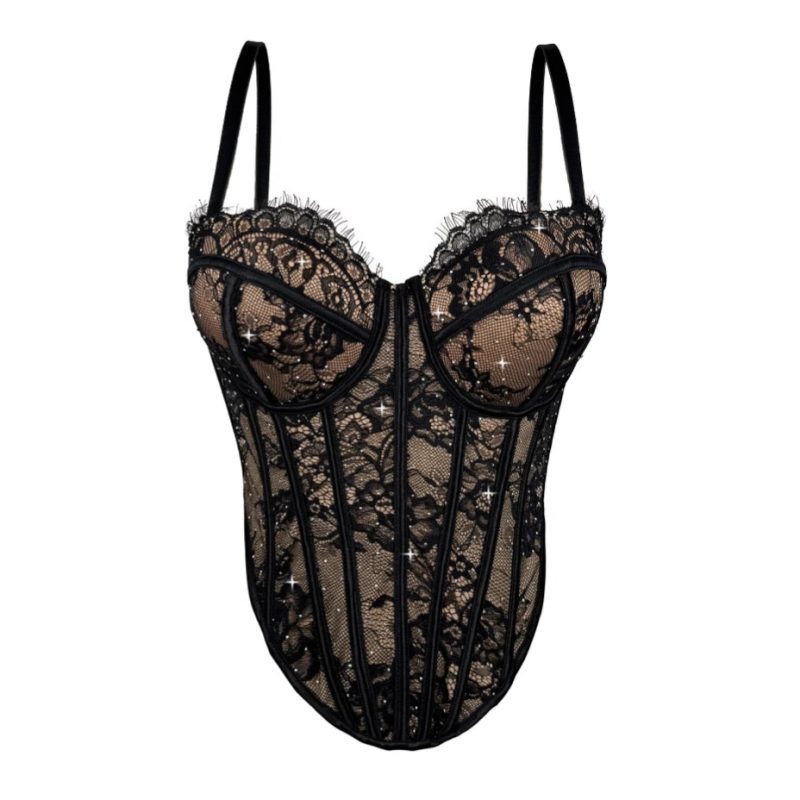 Y2k Tops Shirts for Women Clothing Camis Tees Tank Top Women Clothes Sexy Corset Hotsweet Party Club Stage Show Underwear - Image 35