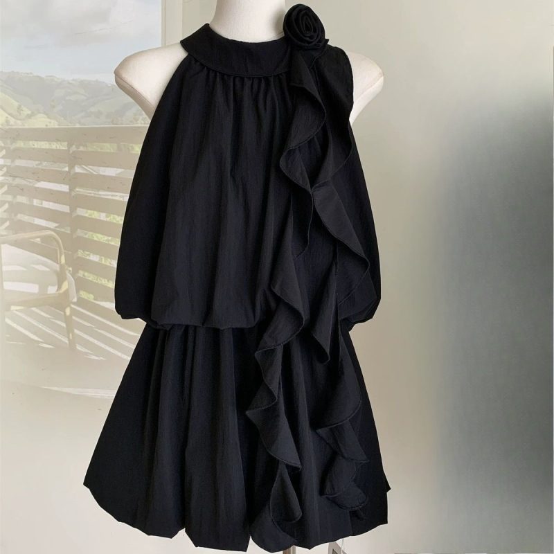 Spring Sexy Elegant Shirt Dress Women Casual Y2k Vintage Clothing Evening Party Blouse Office Lady Beach Korean Fashion Chic - Image 12
