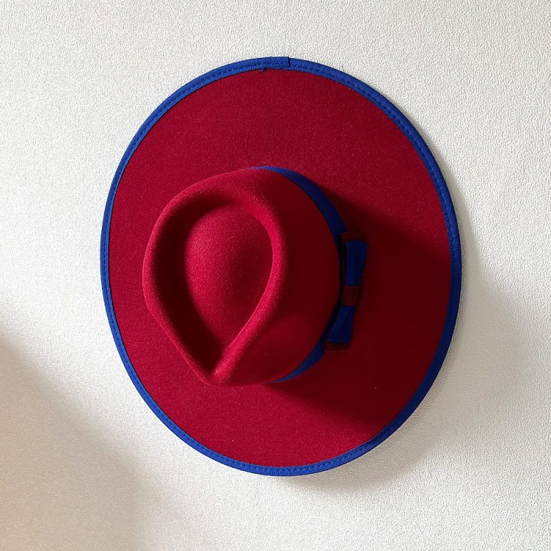 Elegant Fascinator Bow Tie Fedora Hat for Women 9.5cm Wide Brim Men Wool Church Jazz Hats Wedding Party Dress Cap - Image 11