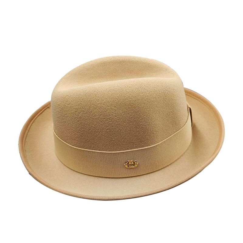Pork pie hat brim men women Fedora classic gentleman bowler hat cosplay derby bowler English hat panama jazz hat wholesale - Image 4