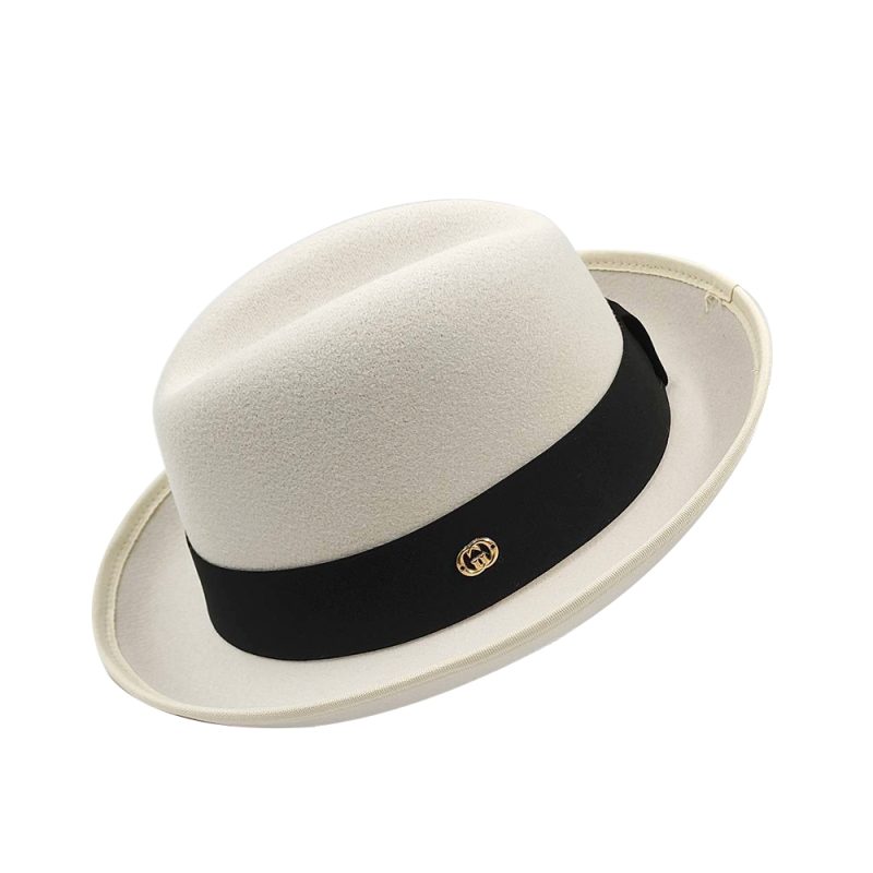 Pork pie hat brim men women Fedora classic gentleman bowler hat cosplay derby bowler English hat panama jazz hat wholesale - Image 10