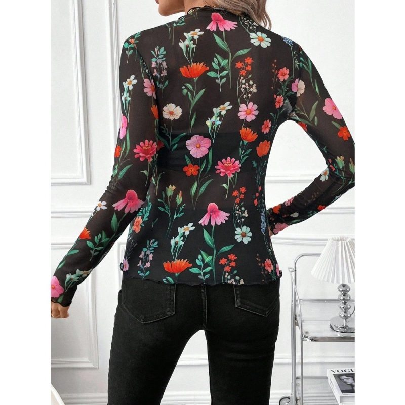 Y2k Top Shirts for Women Clothing T-Shirts Tees Fashion Clothes Sexy Tshirt Vintage Harajuku Streetwear Hotsweet Autumn Elegant - Image 2