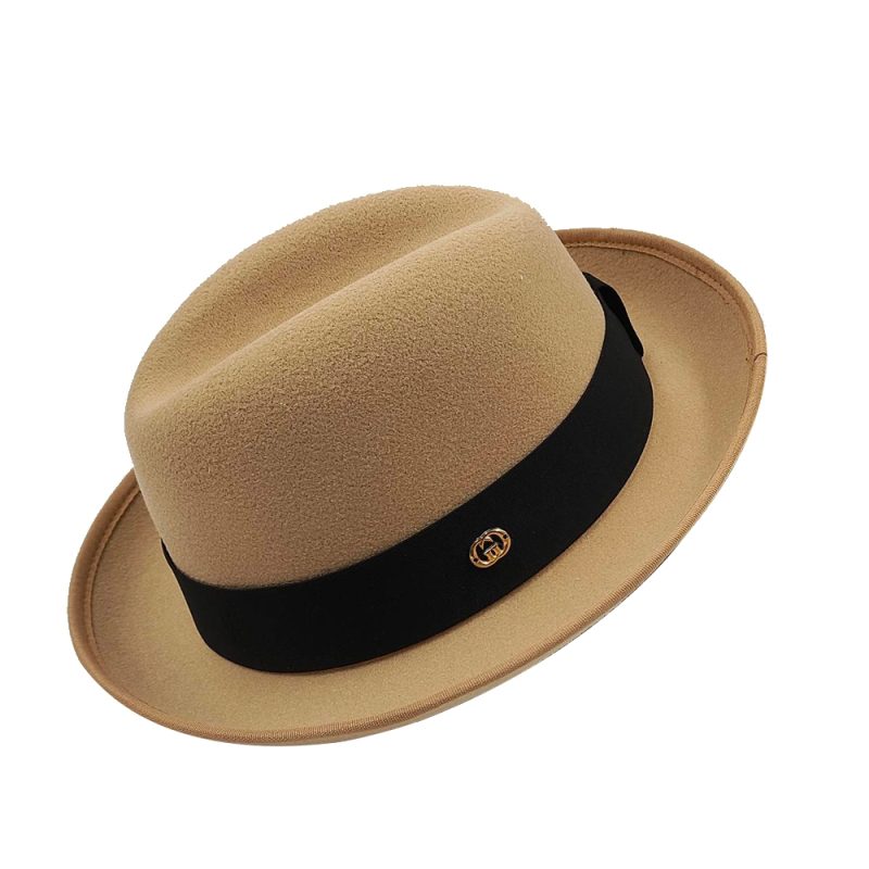 Pork pie hat brim men women Fedora classic gentleman bowler hat cosplay derby bowler English hat panama jazz hat wholesale - Image 12