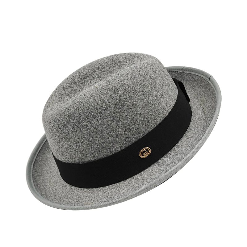 Pork pie hat brim men women Fedora classic gentleman bowler hat cosplay derby bowler English hat panama jazz hat wholesale - Image 13