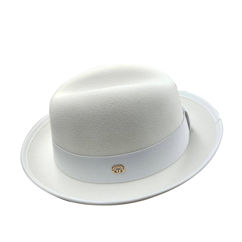 Pork pie hat brim men women Fedora classic gentleman bowler hat cosplay derby bowler English hat panama jazz hat wholesale - Image 17