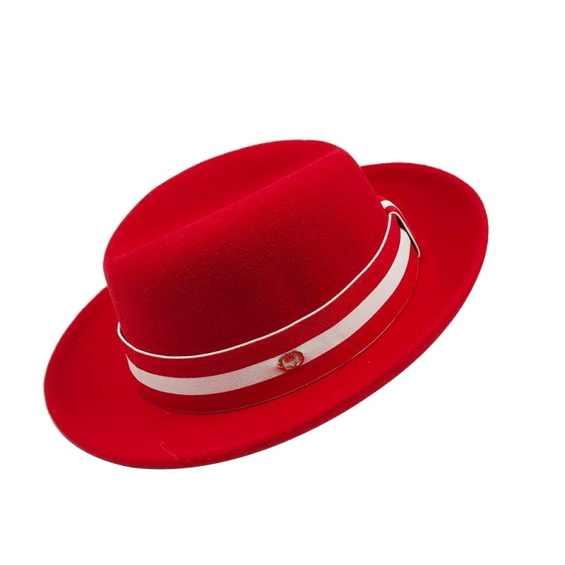 Pork pie hat brim men women Fedora classic gentleman bowler hat cosplay derby bowler English hat panama jazz hat wholesale - Image 19