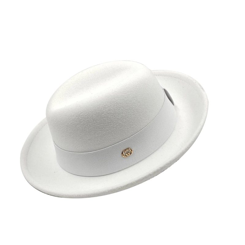 Pork pie hat brim men women Fedora classic gentleman bowler hat cosplay derby bowler English hat panama jazz hat wholesale - Image 21