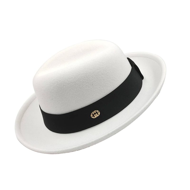 Pork pie hat brim men women Fedora classic gentleman bowler hat cosplay derby bowler English hat panama jazz hat wholesale - Image 27
