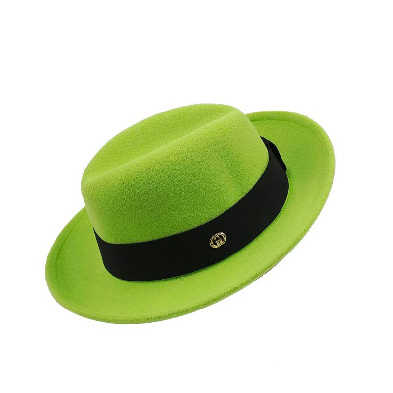 Pork pie hat brim men women Fedora classic gentleman bowler hat cosplay derby bowler English hat panama jazz hat wholesale - Image 28