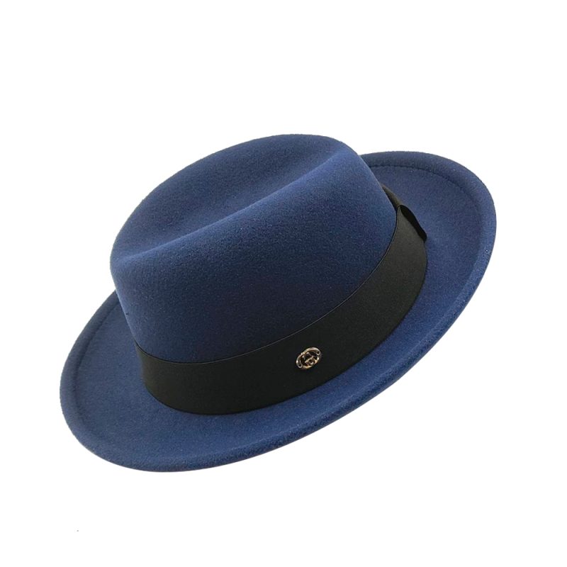 Pork pie hat brim men women Fedora classic gentleman bowler hat cosplay derby bowler English hat panama jazz hat wholesale - Image 31