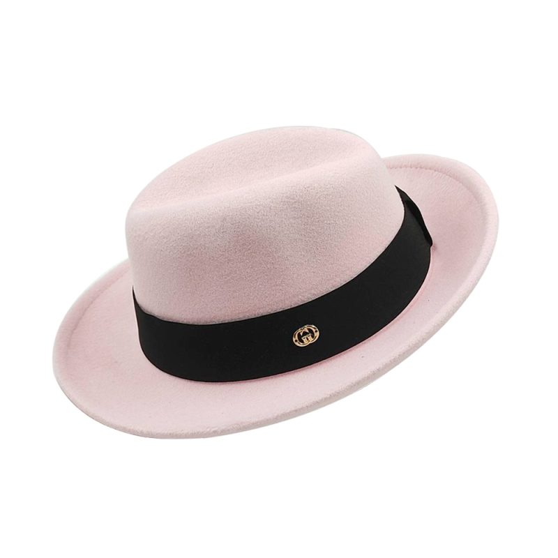 Pork pie hat brim men women Fedora classic gentleman bowler hat cosplay derby bowler English hat panama jazz hat wholesale - Image 34