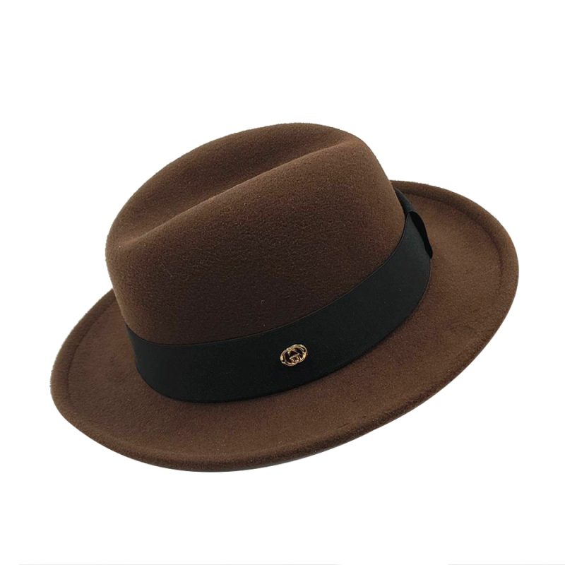 Pork pie hat brim men women Fedora classic gentleman bowler hat cosplay derby bowler English hat panama jazz hat wholesale - Image 36