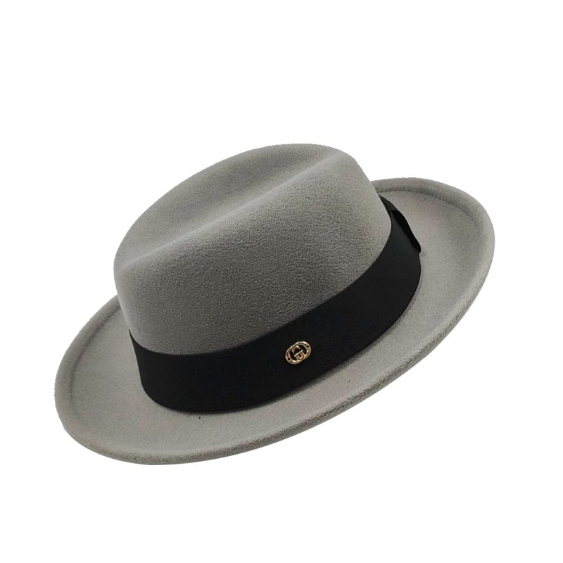 Pork pie hat brim men women Fedora classic gentleman bowler hat cosplay derby bowler English hat panama jazz hat wholesale - Image 37