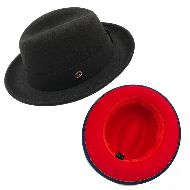 Pork pie hat brim men women Fedora classic gentleman bowler hat cosplay derby bowler English hat panama jazz hat wholesale - Image 40