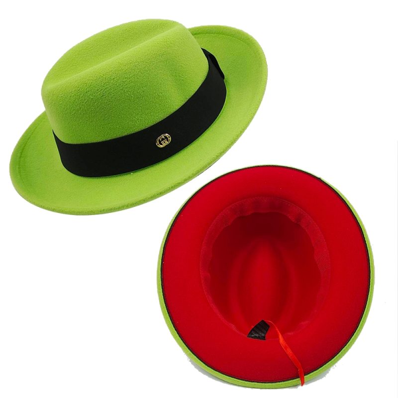 Pork pie hat brim men women Fedora classic gentleman bowler hat cosplay derby bowler English hat panama jazz hat wholesale - Image 44