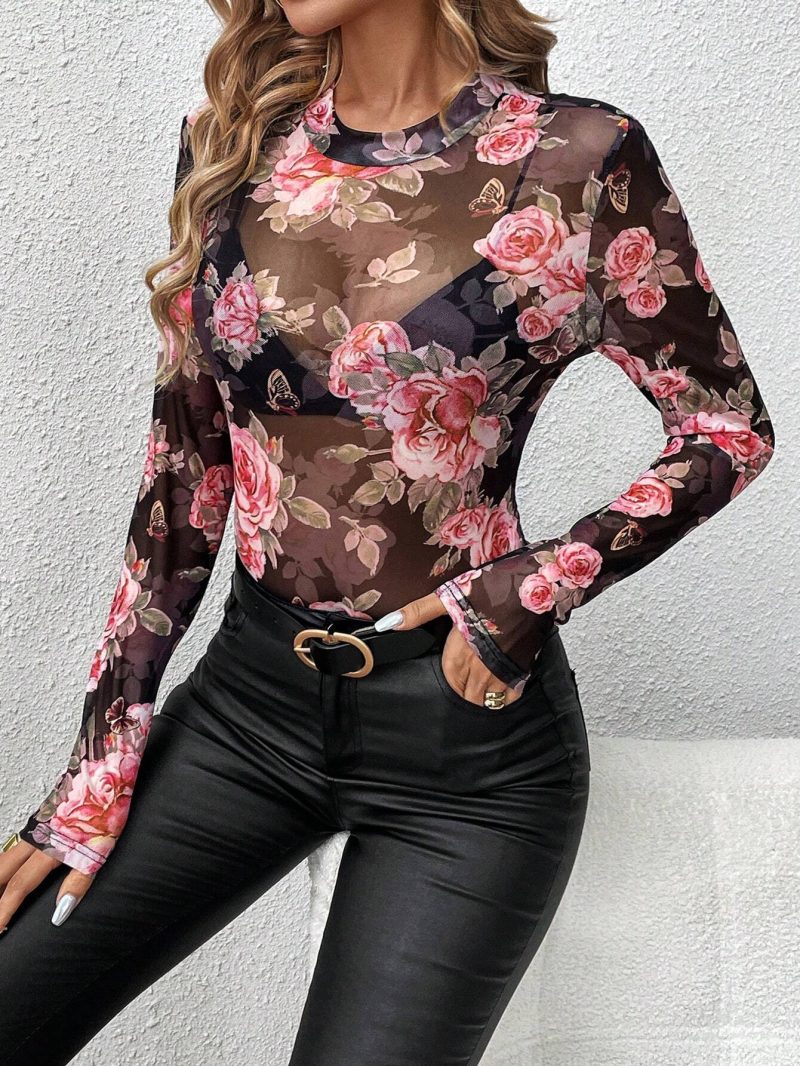 Y2k Top Shirts for Women Clothing T-Shirts Tees Fashion Clothes Sexy Tshirt Vintage Harajuku Streetwear Hotsweet Autumn Elegant - Image 45