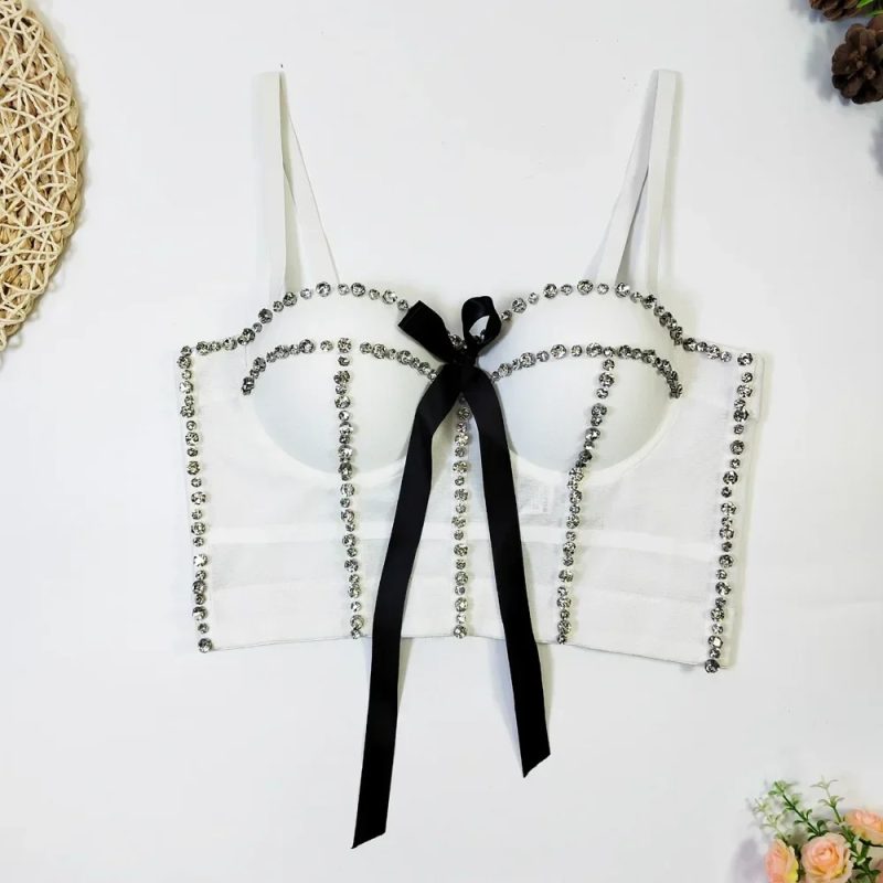 Summer Sexy Party Club Stage Show Streetwear Tees Camis Women Clothing Y2k Tops Fashion Clothes Tank Casual Vintage Elegant - Image 8
