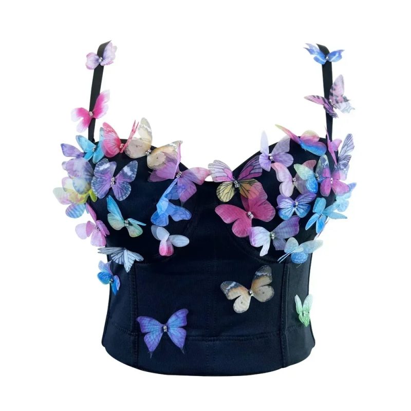 Summer Sexy Party Club Stage Show Streetwear Tees Camis Women Clothing Y2k Tops Fashion Clothes Tank Casual Vintage Elegant - Image 24