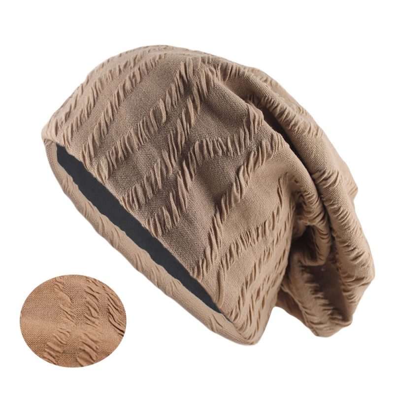 New Spring Autumn Warm Women Beanies Skullies Casual Knit Outdoor Soft Beauty Hat Adult Lady Striped Female Gorras Bone Sale - Image 9