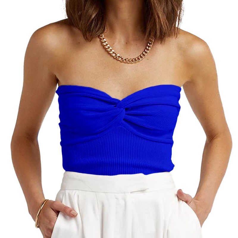 Fashion Women Clothing Sexy Knitted Tank Tops Casual Slimming Thin Sweater Harajuku T-Shirts Streetwear Top Tees Mujer Blusas - Image 10
