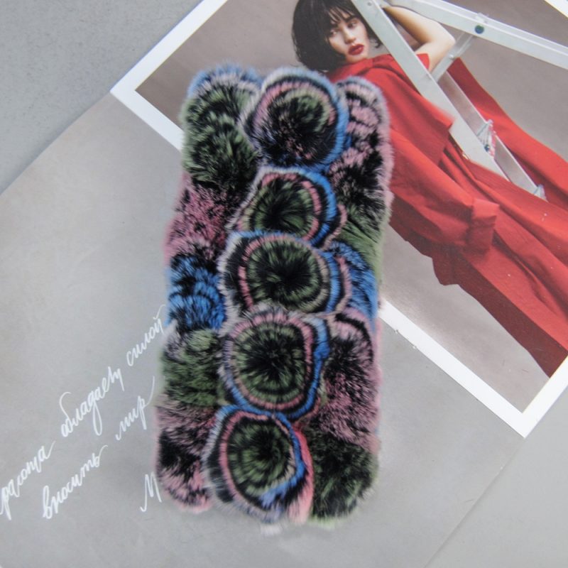 Fashion Lady Winter Natural Real Rex Rabbit Fur Hat Scarf High Quality Women Knit 100% Genuine Fur Hat Muffler Sets Girl Fur Cap - Image 34