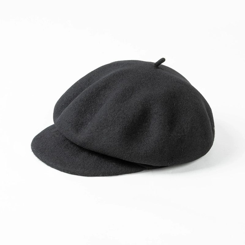 New Winter Britain Elegance 100% Wool Berets Women Fashion Pumpkin Fedoras Hat Ladies Leisure Painter Hat Female Festival Gift - Image 9