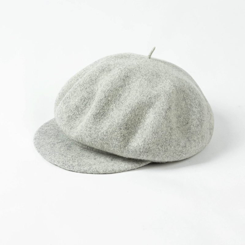New Winter Britain Elegance 100% Wool Berets Women Fashion Pumpkin Fedoras Hat Ladies Leisure Painter Hat Female Festival Gift - Image 10