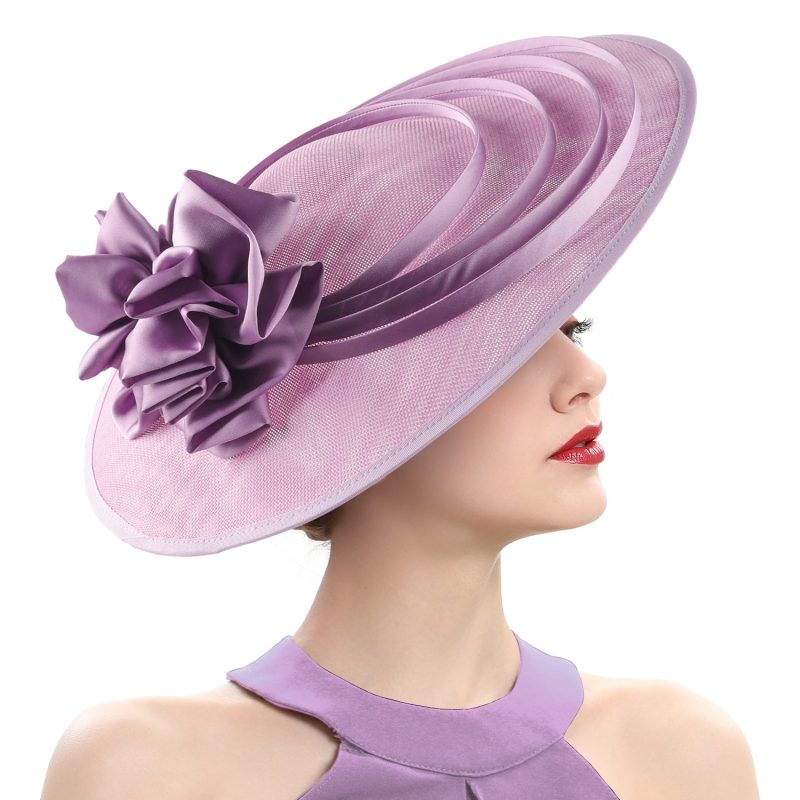 Christmas Sinamay Fascinator Perfect Wedding Hat Unique Derby Party Hat Fashion Church Hats Bride Headband Fascinators for Women - Image 23