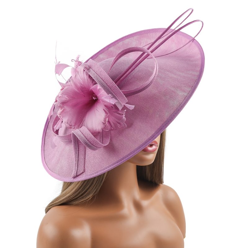 Christmas Sinamay Fascinator Perfect Wedding Hat Unique Derby Party Hat Fashion Church Hats Bride Headband Fascinators for Women - Image 34
