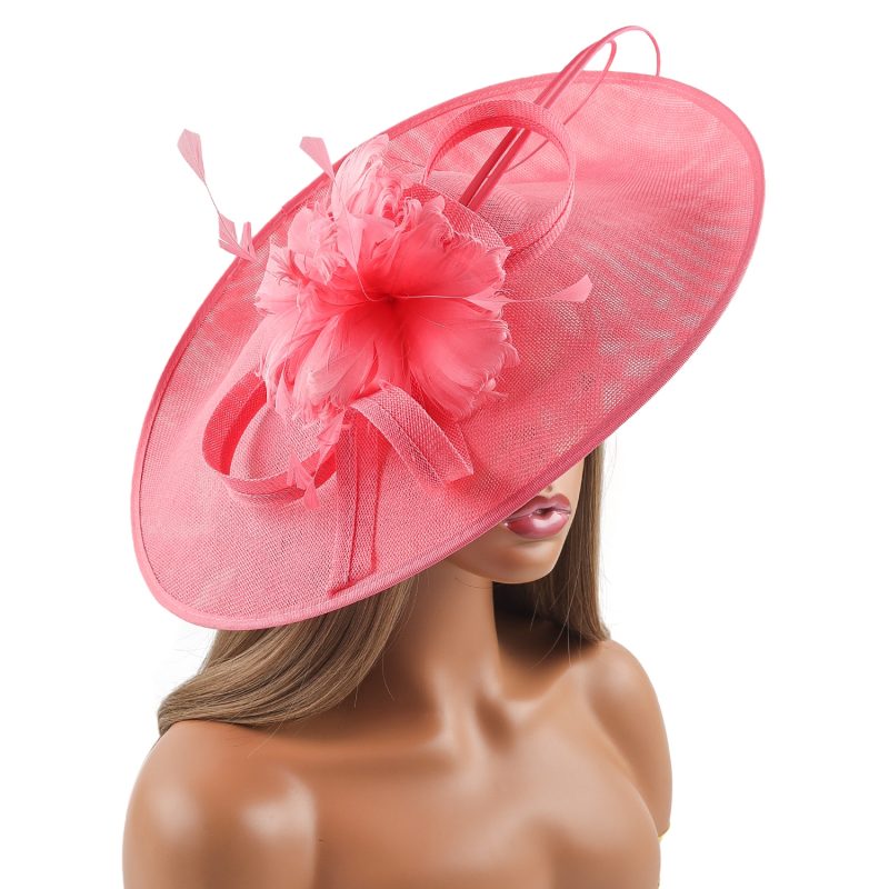 Christmas Sinamay Fascinator Perfect Wedding Hat Unique Derby Party Hat Fashion Church Hats Bride Headband Fascinators for Women - Image 35