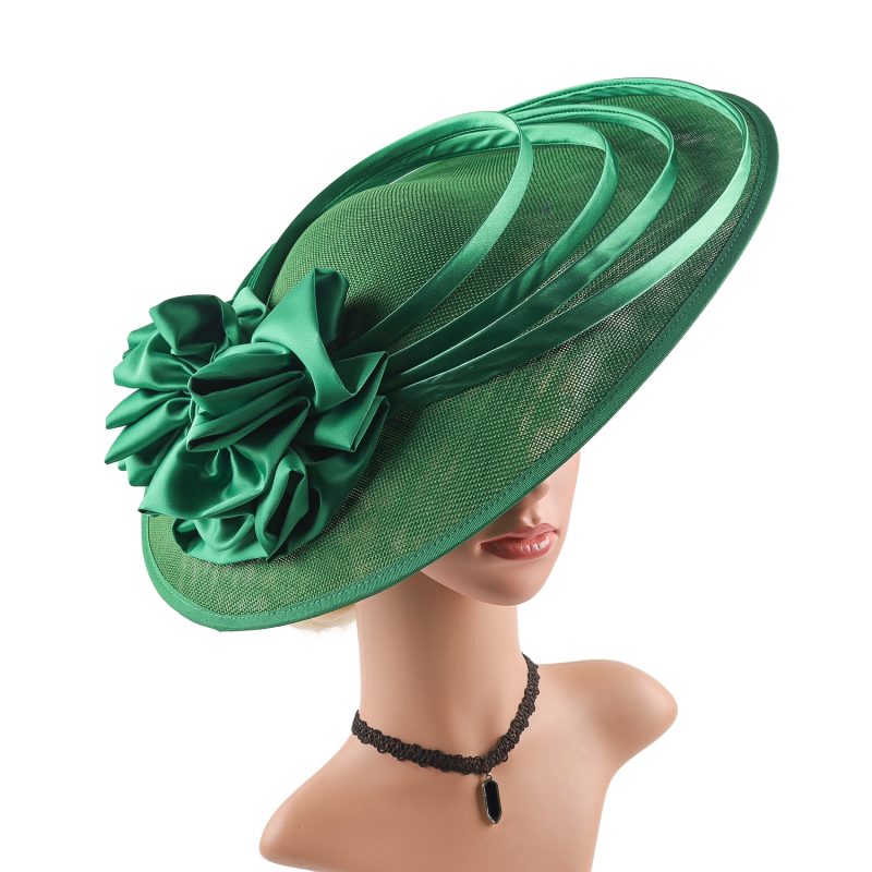 Christmas Sinamay Fascinator Perfect Wedding Hat Unique Derby Party Hat Fashion Church Hats Bride Headband Fascinators for Women - Image 47