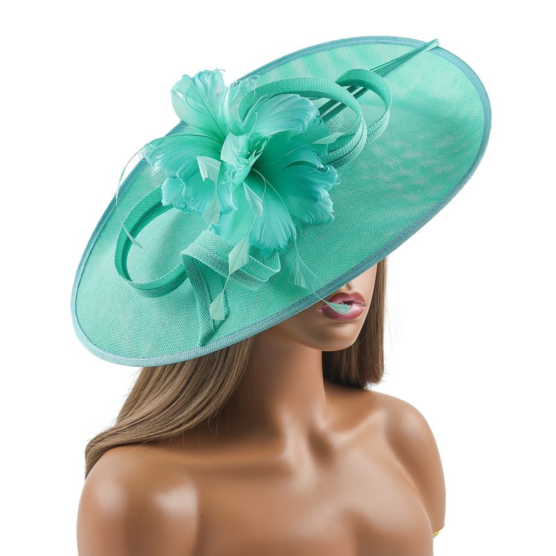 Christmas Sinamay Fascinator Perfect Wedding Hat Unique Derby Party Hat Fashion Church Hats Bride Headband Fascinators for Women - Image 48