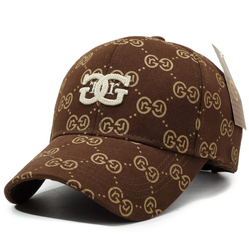 Korean version of baseball cap 2025 spring and summer new old flower hat women full of letters ins trendy cap men - Image 7