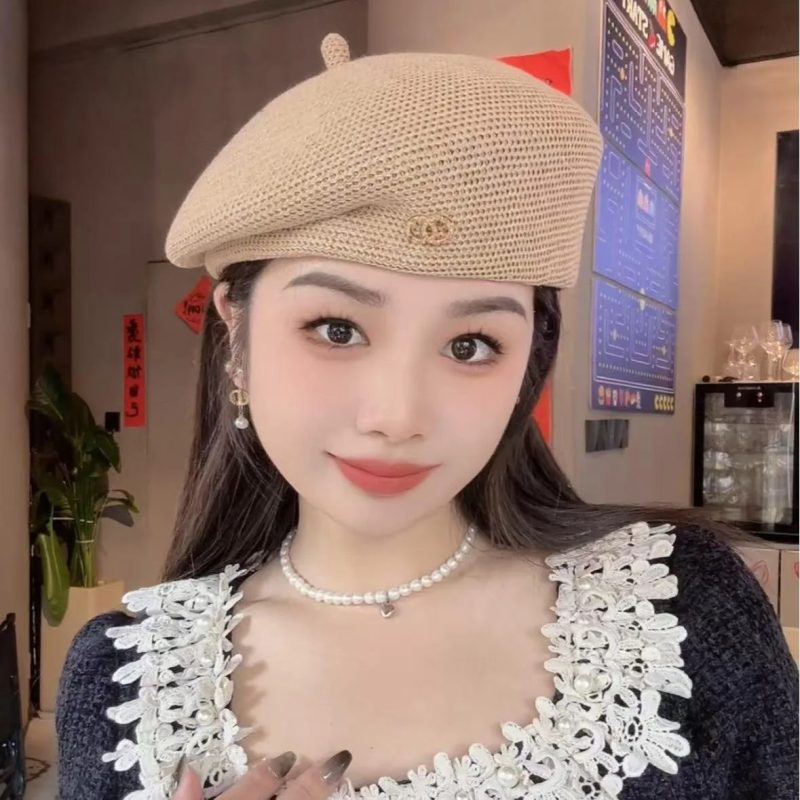 Korean Version Versatile And Stylish Beret Hat For Spring and Summer, Lightweight, Breathable And Fashionable Beret Hat - Image 6