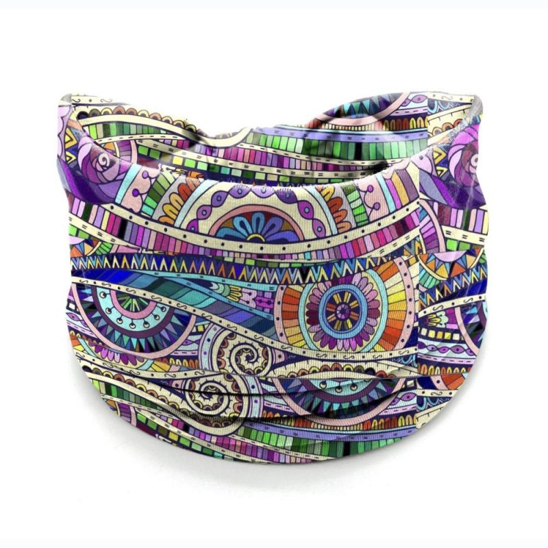 Bohemia Print Wide Headbands New Vintage Elastic Knot Turban Headwrap for Women Girls Soft Print Yoga Bandana Hair Accessories - Image 2