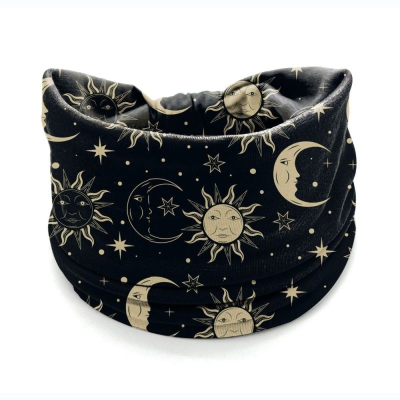 Bohemia Print Wide Headbands New Vintage Elastic Knot Turban Headwrap for Women Girls Soft Print Yoga Bandana Hair Accessories - Image 4