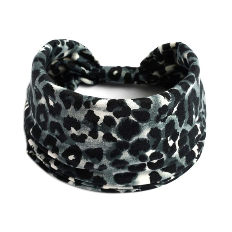 Bohemia Print Wide Headbands New Vintage Elastic Knot Turban Headwrap for Women Girls Soft Print Yoga Bandana Hair Accessories - Image 21