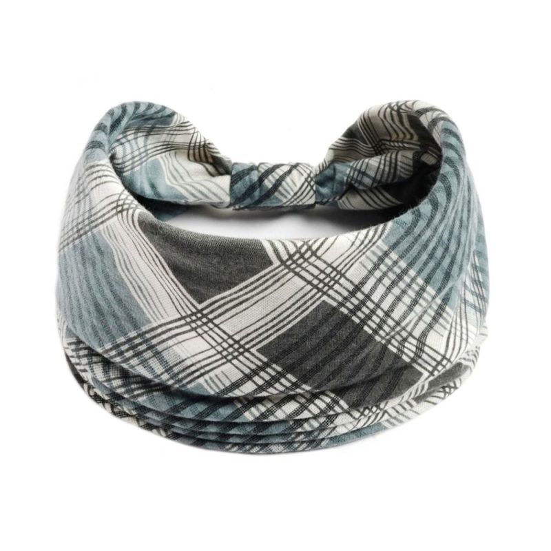 Bohemia Print Wide Headbands New Vintage Elastic Knot Turban Headwrap for Women Girls Soft Print Yoga Bandana Hair Accessories - Image 24