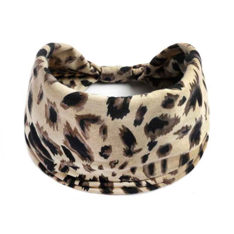 Bohemia Print Wide Headbands New Vintage Elastic Knot Turban Headwrap for Women Girls Soft Print Yoga Bandana Hair Accessories - Image 25