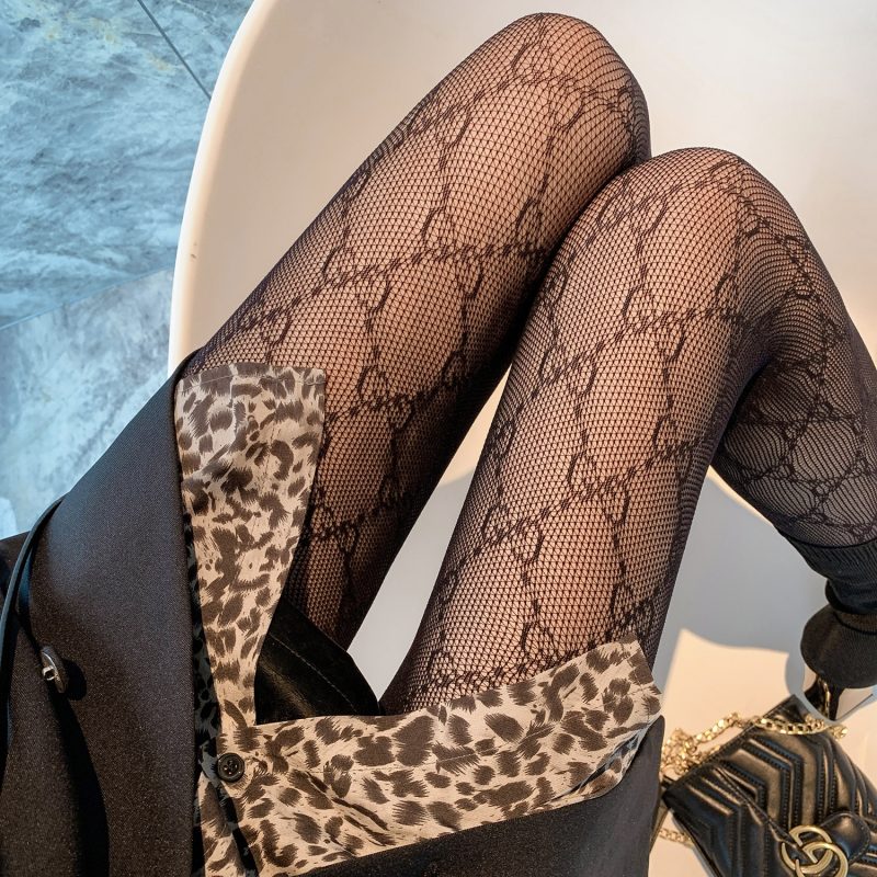 Fashion Sexy Women Pantyhose Tights Sexy Mesh Fishnet Pantyhose Nylon Irregularity leggings Stocking Female Conjoined Socks - Image 12