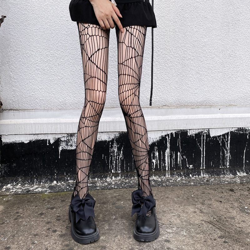 Fashion Sexy Women Pantyhose Tights Sexy Mesh Fishnet Pantyhose Nylon Irregularity leggings Stocking Female Conjoined Socks - Image 16