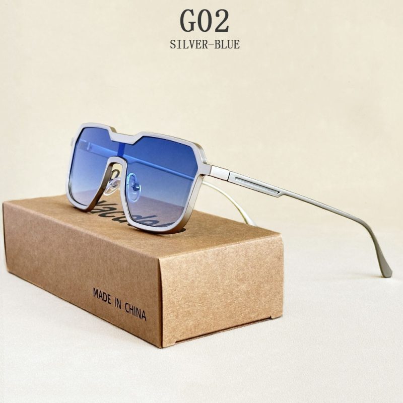 2025 Punk Sunglass Men Vintage Metal Square Steampunk Sunglasses Women Retro Luxury Fashion Glasses Gafas De Sol Hombre Okulary - Image 7