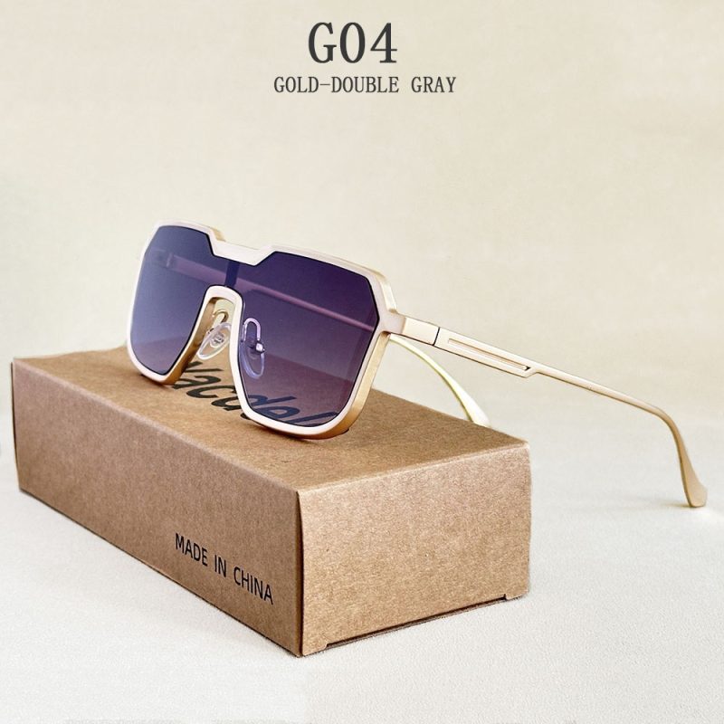 2025 Punk Sunglass Men Vintage Metal Square Steampunk Sunglasses Women Retro Luxury Fashion Glasses Gafas De Sol Hombre Okulary - Image 9