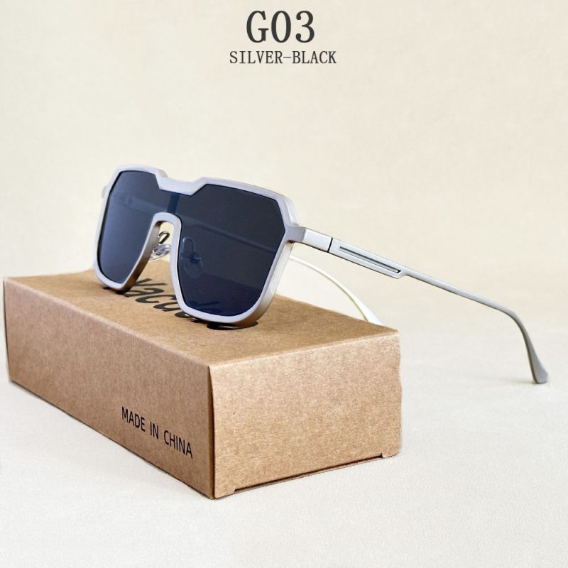 2025 Punk Sunglass Men Vintage Metal Square Steampunk Sunglasses Women Retro Luxury Fashion Glasses Gafas De Sol Hombre Okulary - Image 10