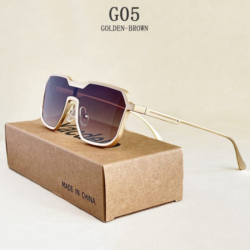 2025 Punk Sunglass Men Vintage Metal Square Steampunk Sunglasses Women Retro Luxury Fashion Glasses Gafas De Sol Hombre Okulary - Image 11