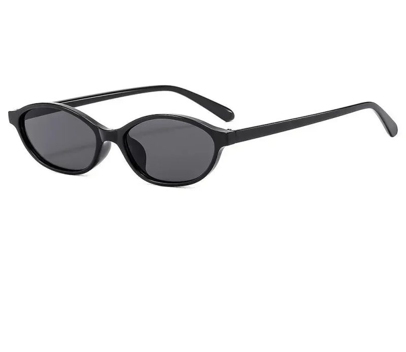 Sexy Small Oval Women's Sunglasses 2025 New Fashion Black Brown Sun Glasses Ladies Shades Trends Summer Unique Eyewear Men - Image 7