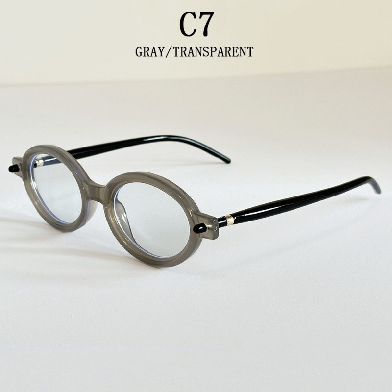 2025 Oval Sunglasses Women Small Sized Steampunk Sunglass Men Vintage Fashion Glasses Lunette Soleil Femme Gafas De Sol Hombre - Image 8