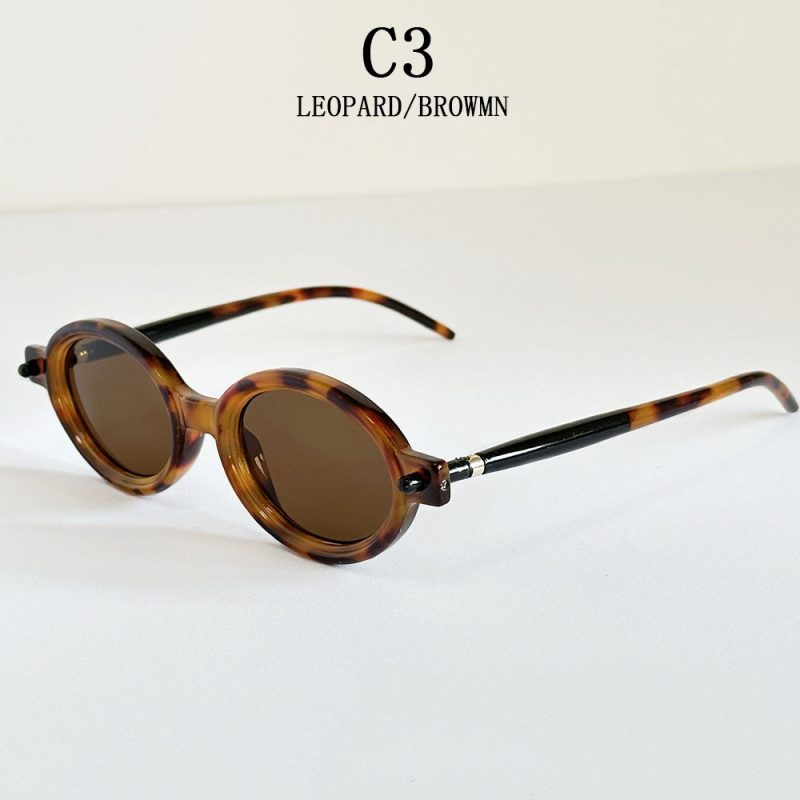 2025 Oval Sunglasses Women Small Sized Steampunk Sunglass Men Vintage Fashion Glasses Lunette Soleil Femme Gafas De Sol Hombre - Image 10