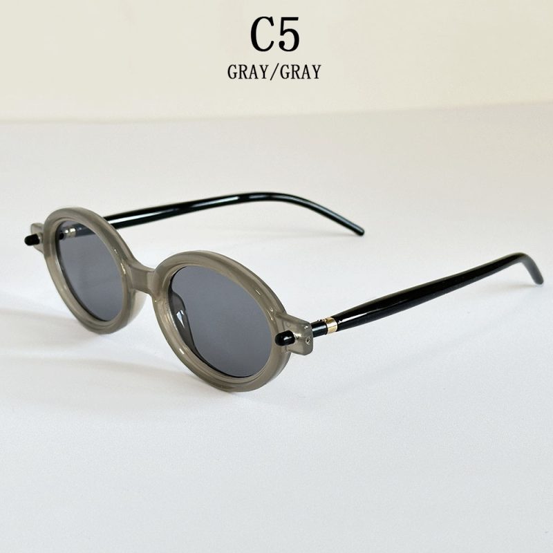 2025 Oval Sunglasses Women Small Sized Steampunk Sunglass Men Vintage Fashion Glasses Lunette Soleil Femme Gafas De Sol Hombre - Image 11